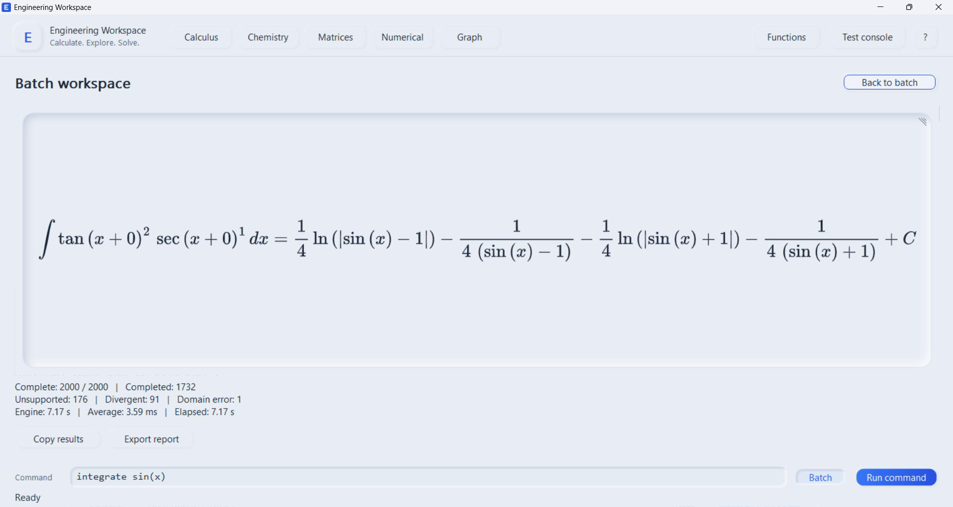 Full-width mathematical result from the batch workspace